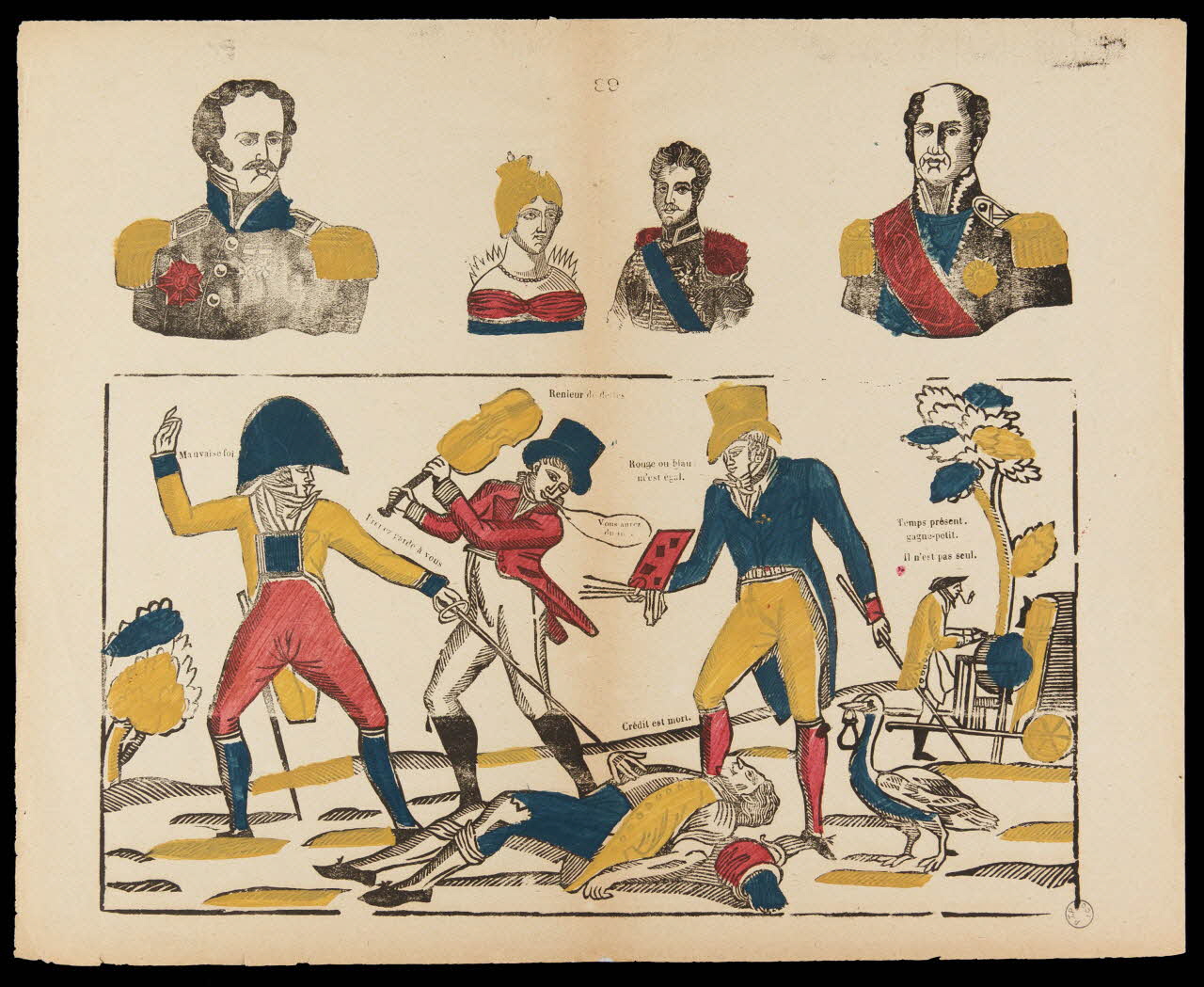 estampe Duel à l'épée 1970.82.12 Photo