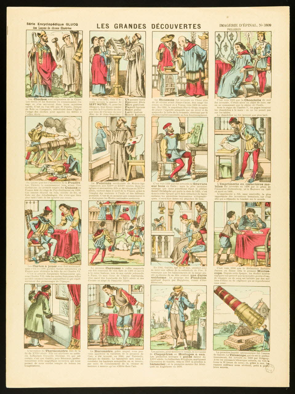 estampe LES GRANDES DECOUVERTES 1970.82.25 Photo