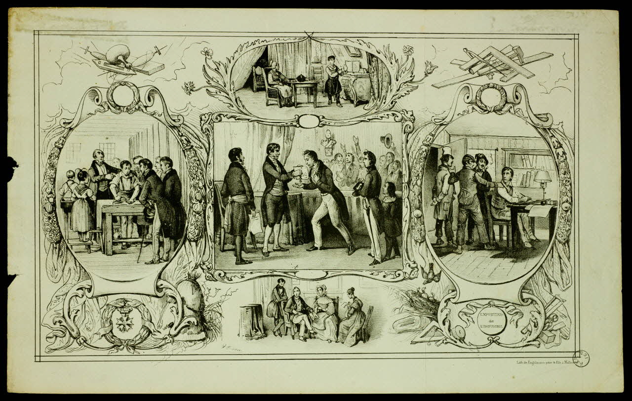 estampe EXPOSITION DE L'INDUSTRIE 1970.82.31 Photo