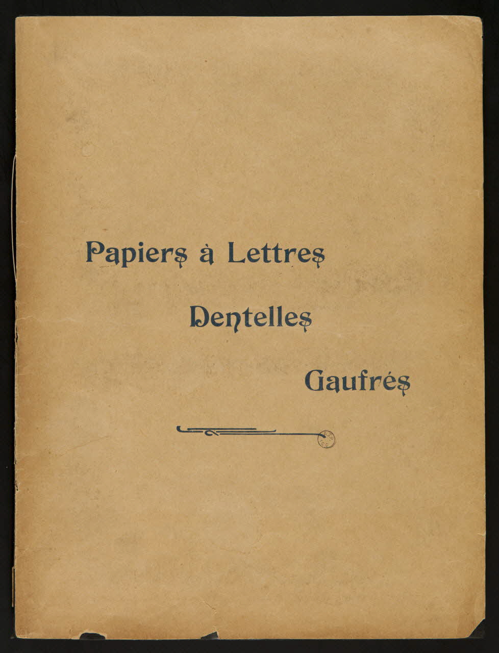 Album Papiers à Lettres  Dentelles  Gaufres 1970.82.36/107 Photo