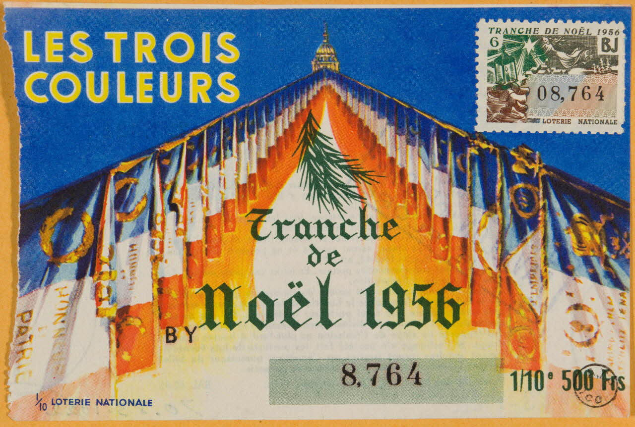 estampe LES TROIS  COULEURS 1970.83.1022 Photo