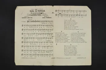 chanson petit format 1966.203.27 Photo Mucem