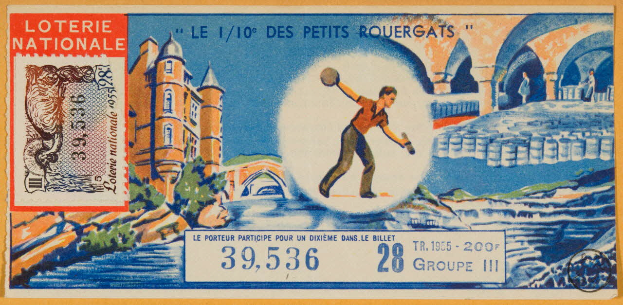 estampe "LE 110e DES PETITS ROUERGATS" 1970.83.1034 Photo