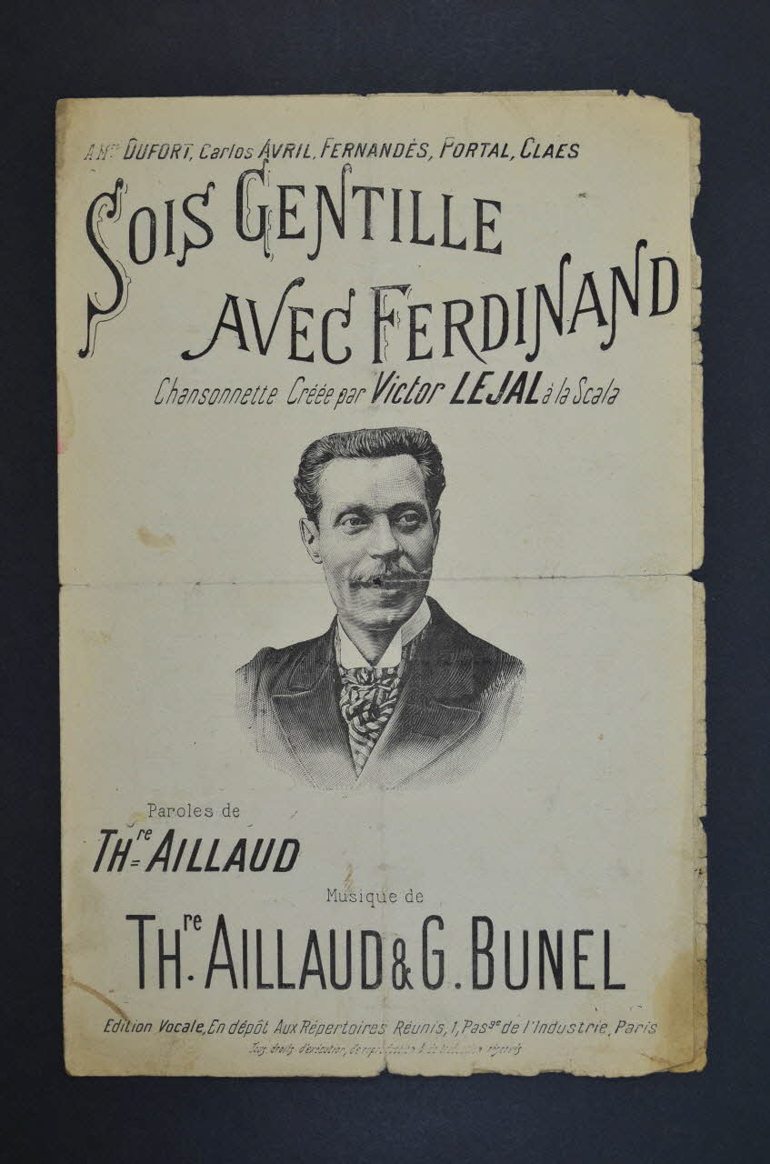 chanson petit format 1966.203.3 Photo Mucem