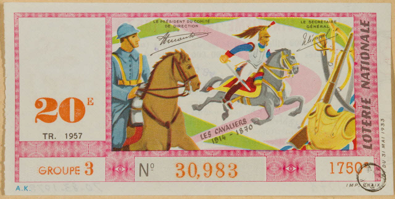 estampe LOTERIE NATIONALE  PRINCESSE DE FRANCE  BLANCHE DE CASTILLE 1970.83.1078 Photo