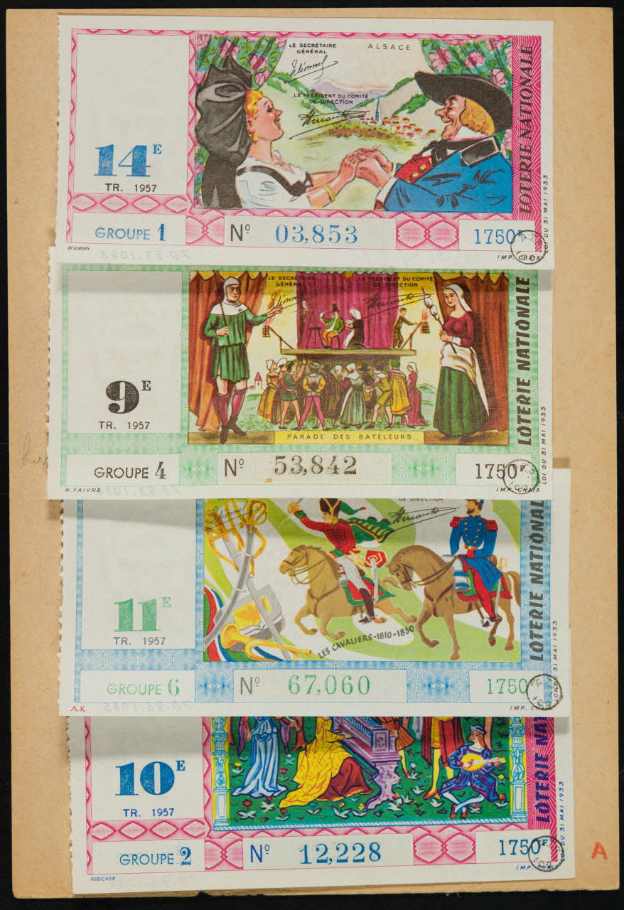 estampe LOTERIE NATIONALE  ALSACE 1970.83.1083 Photo