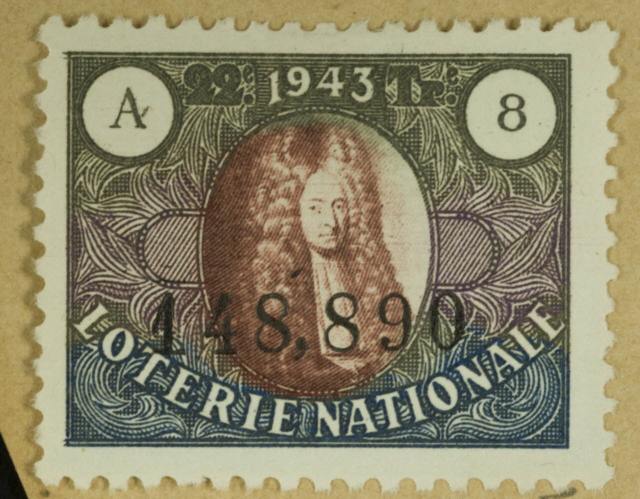 estampe 1943  LOTERIE NATIONALE 1970.83.1155 Photo