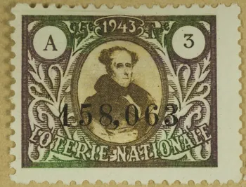 estampe 1943  LOTERIE NATIONALE 1970.83.1161 Photo
