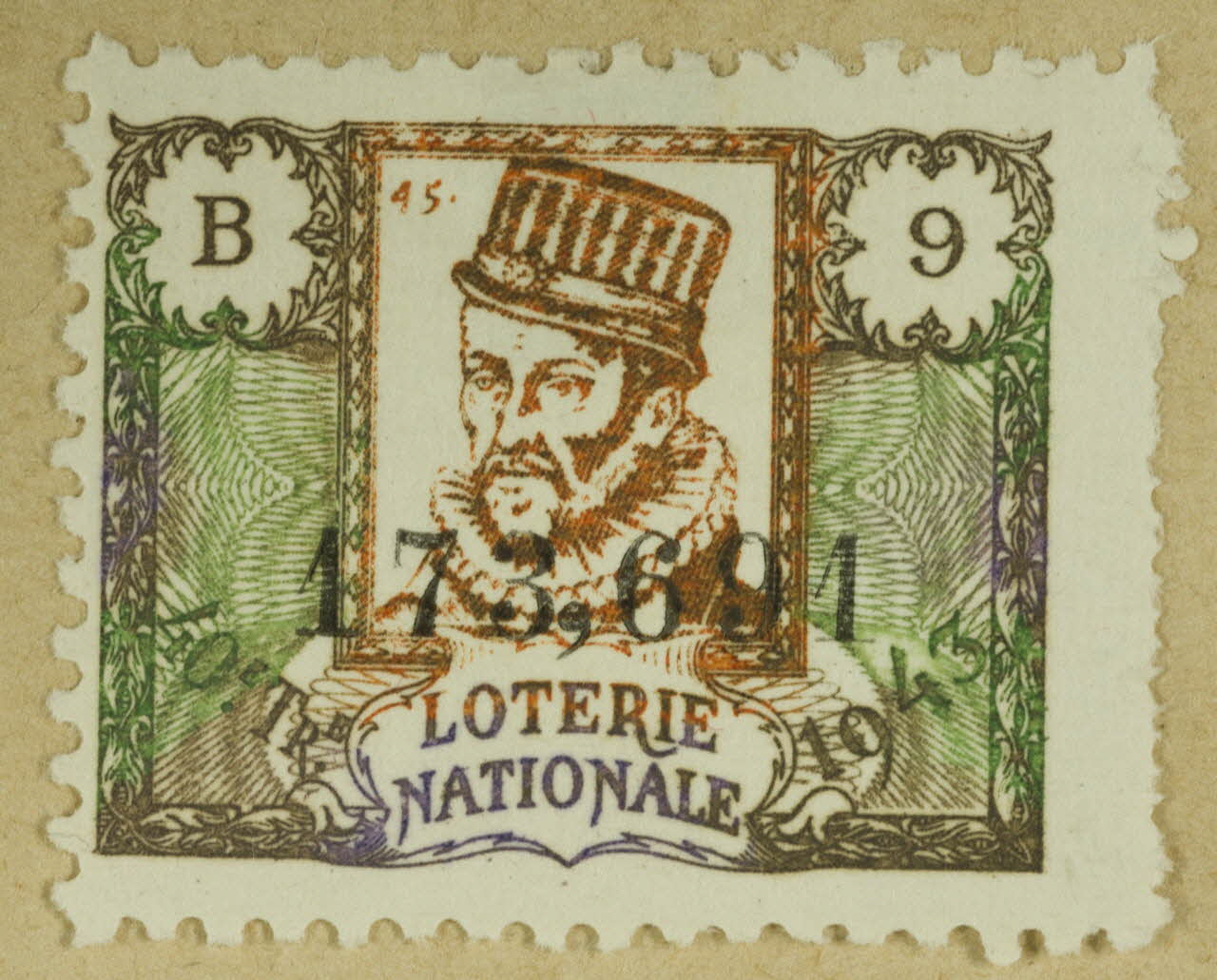 estampe LOTERIE  NATIONALE 1970.83.1174 Photo