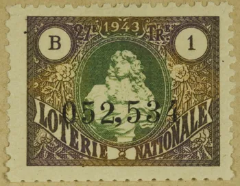 estampe 1943  LOTERIE NATIONALE 1970.83.1178 Photo
