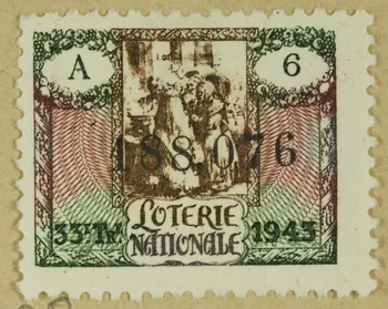 estampe LOTERIE NATIONALE  1943 1970.83.1188  Photo