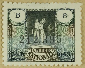 estampe LOTERIE NATIONALE  1943 1970.83.1191  Photo