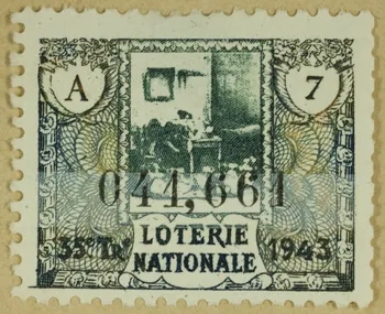 estampe LOTERIE NATIONALE  1943 1970.83.1192  Photo