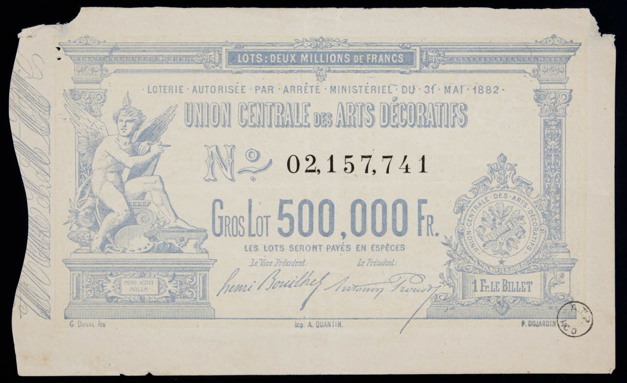 estampe UNION CENTRALE DES ARTS DECORATIFS 1970.83.1208 Photo