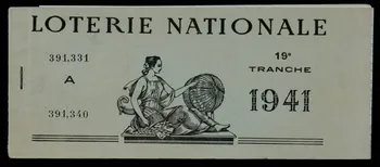 G Pichard ; E Desfossés estampe LOTERIE NATIONALE 1941 1970.83.1243.1/4 Photo
