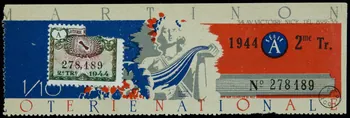 Eff. Omey ; Eclaireur De Nice estampe MARTINON  LOTERIE NATIONALE 1944 1970.83.1279 Photo