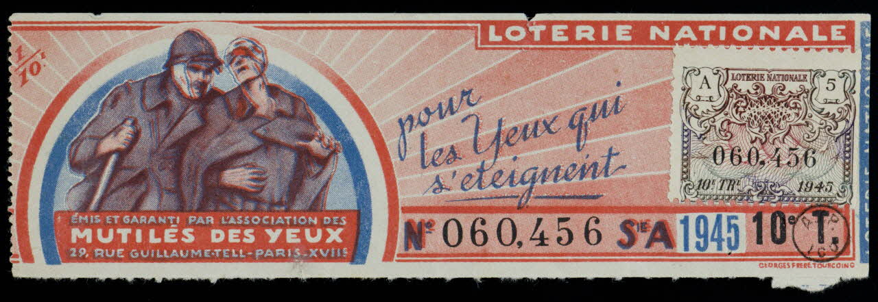 Georges Feret estampe LOTERIE NATIONALE Nord-Pas-de-Calais, France 1945 1970.83.1286 Photo