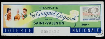 estampe LOTERIE  NATIONALE 1953 1970.83.1305  Photo
