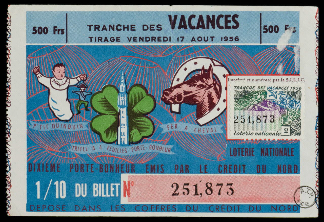 estampe TRANCHE DES VACANCES 1956 1970.83.1308 Photo