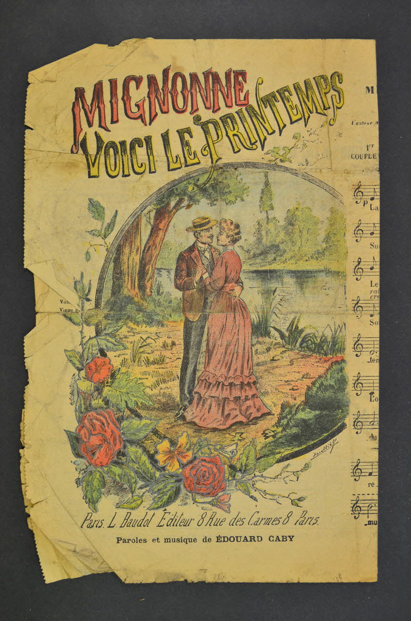 chanson petit format 1966.203.38 Photo Mucem