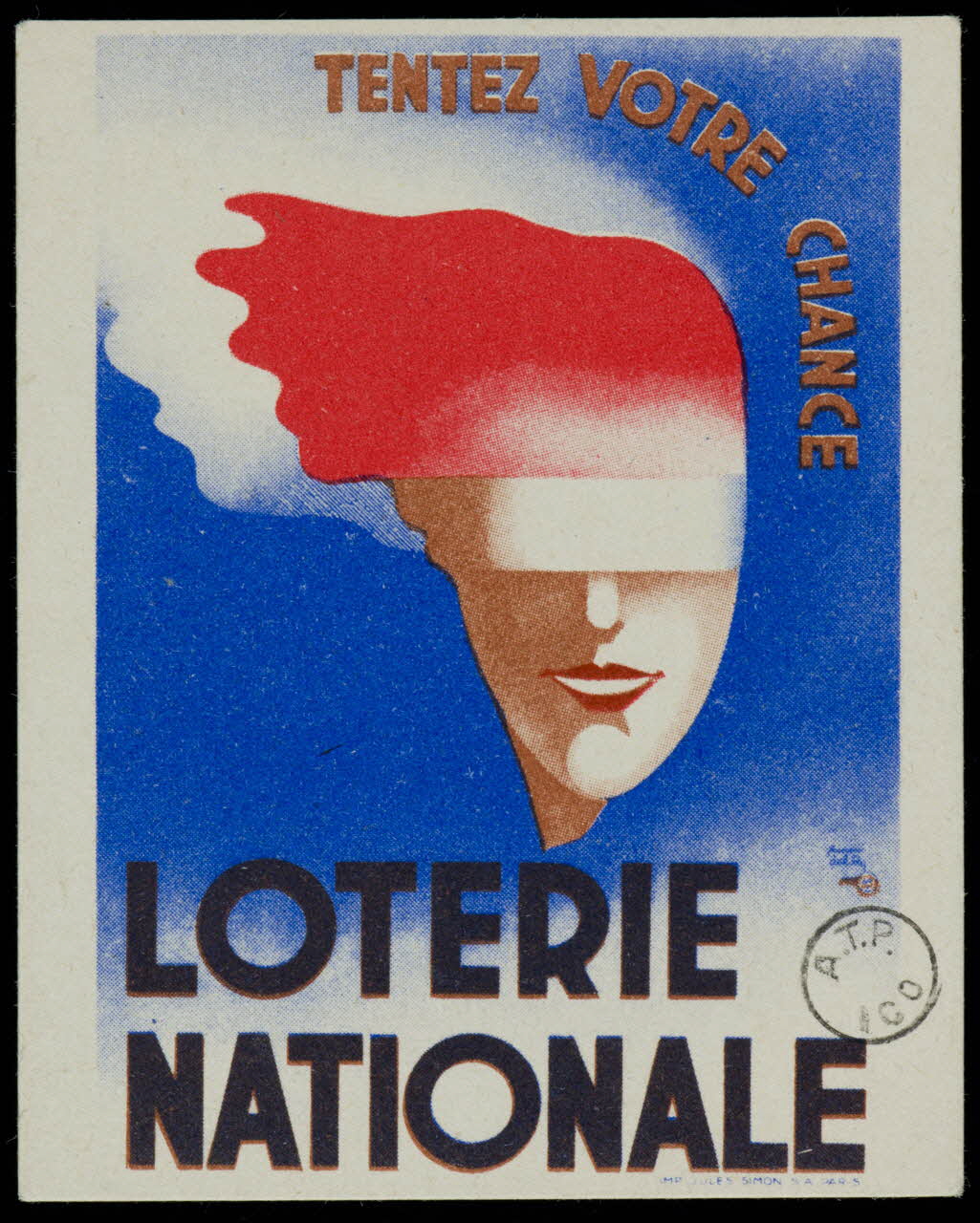 estampe LOTERIE  NATIONALE 1970.83.1317 Photo