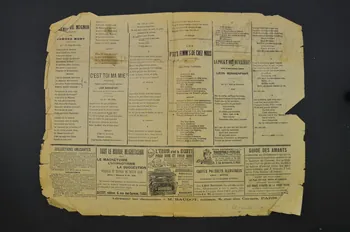 chanson petit format 1966.203.38 Photo Mucem