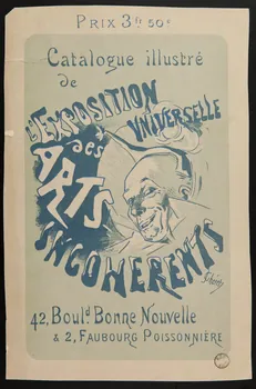estampe Catalogue illustré  de  L'EXPOSITION  UNIVERSELLE  des  ARTS  INCOHERENTS 1970.83.134 Photo