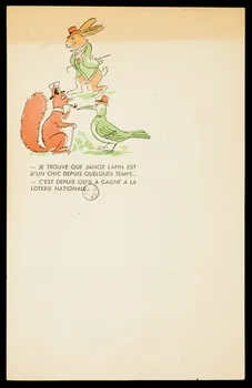 estampe JANOT LAPIN 1970.83.1366 Photo
