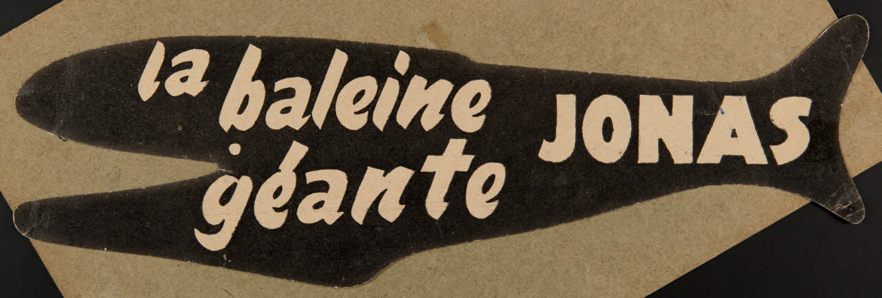 estampe la baleine  géante  JONAS 1970.83.140 Photo