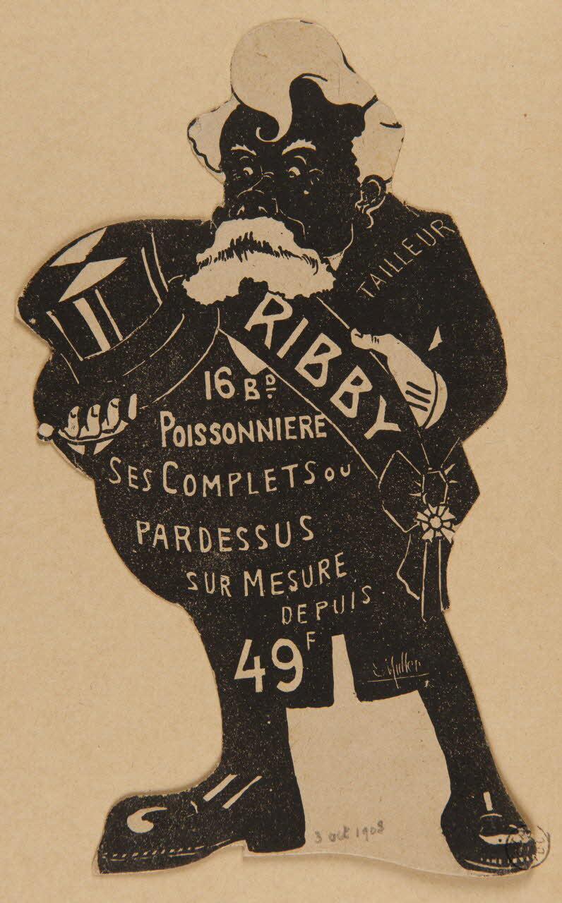 Muller estampe TAILLEUR  RIBBY 1908 1970.83.141 Photo