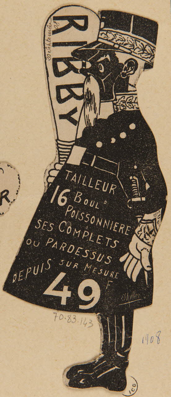 Muller estampe RIBBY  TAILLEUR 1908 1970.83.143 Photo