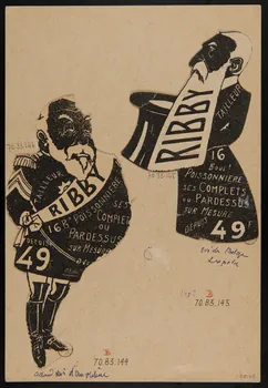 Muller estampe TAILLEUR  RIBBY 1908 1970.83.144 Photo