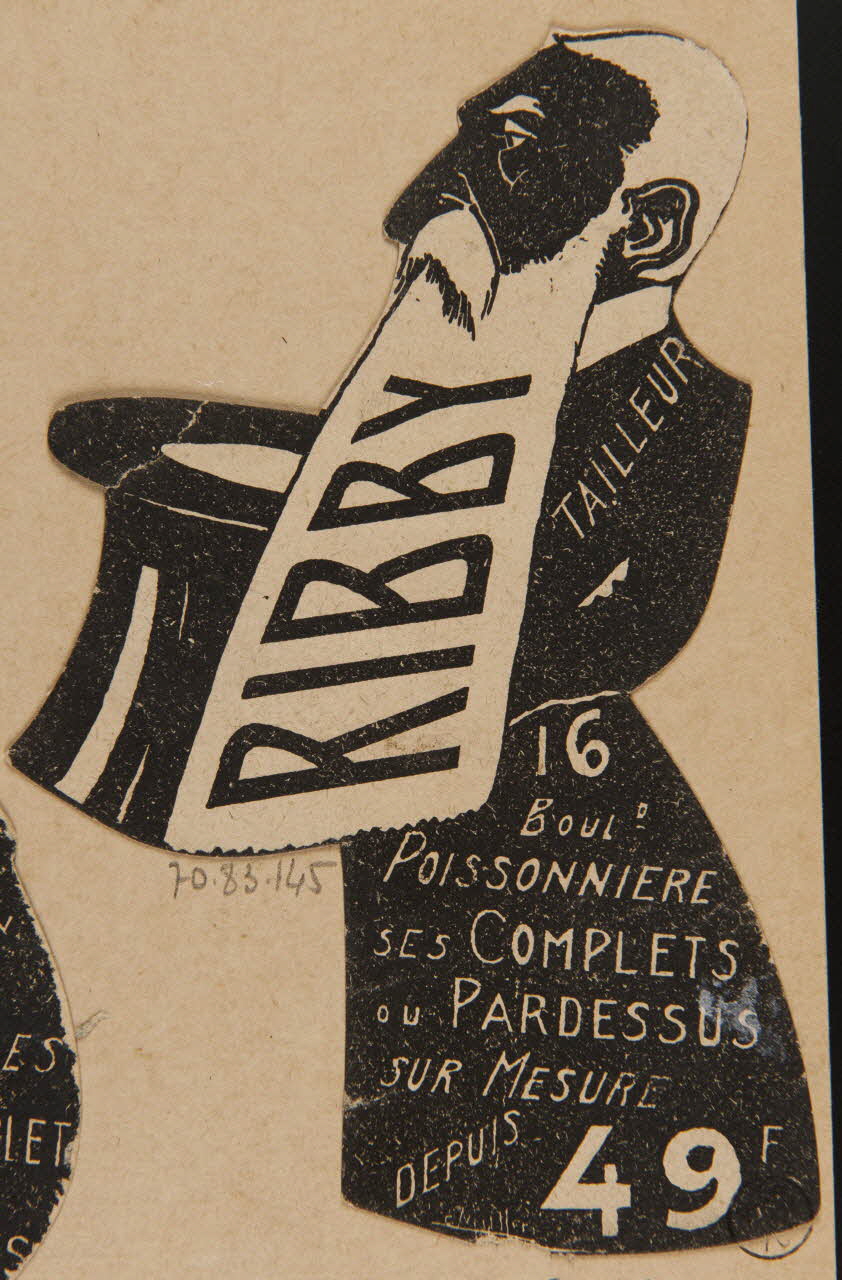Muller estampe RIBBY  TAILLEUR 1908 1970.83.145 Photo