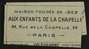 estampe AUX ENFANTS DE LA CHAPELLE 1970.83.152.2 Photo