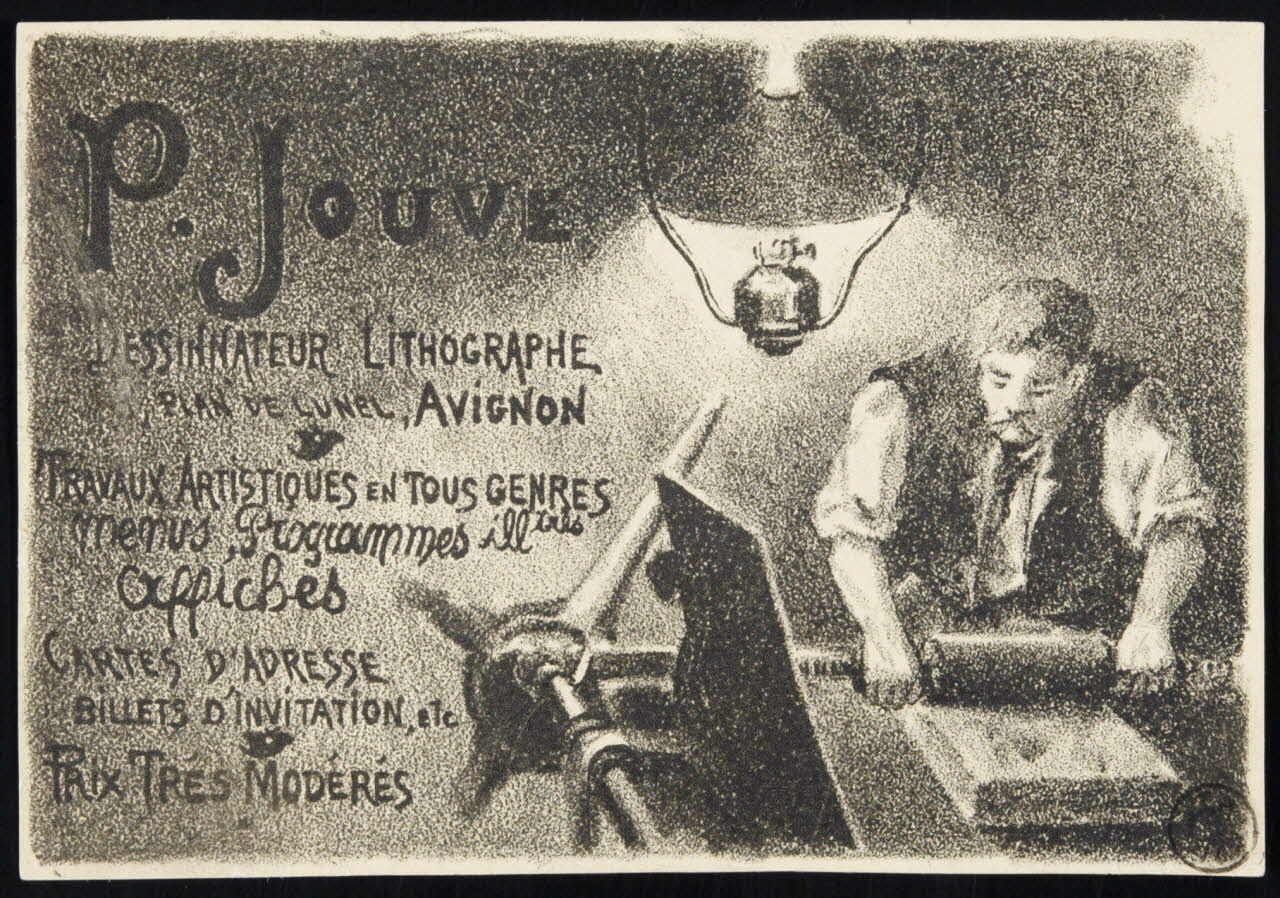 estampe P. Jouve  DESSINATEUR LITHOGRAPHE 1970.83.155 Photo