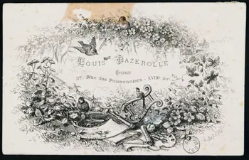 estampe LOUIS BAZEROLE  Graveur 1970.83.181 Photo