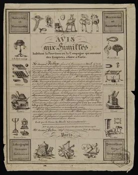 estampe AVIS  aux Familles 1970.83.231 Photo