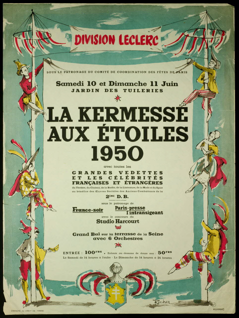 estampe LA KERMESSE  AUX ETOILES  1950 1970.83.277 Photo