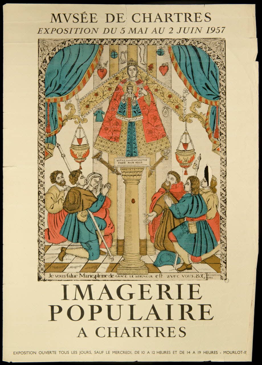 estampe IMAGERIE  POPULAIRE  A CHARTRES 1970.83.282.2 Photo