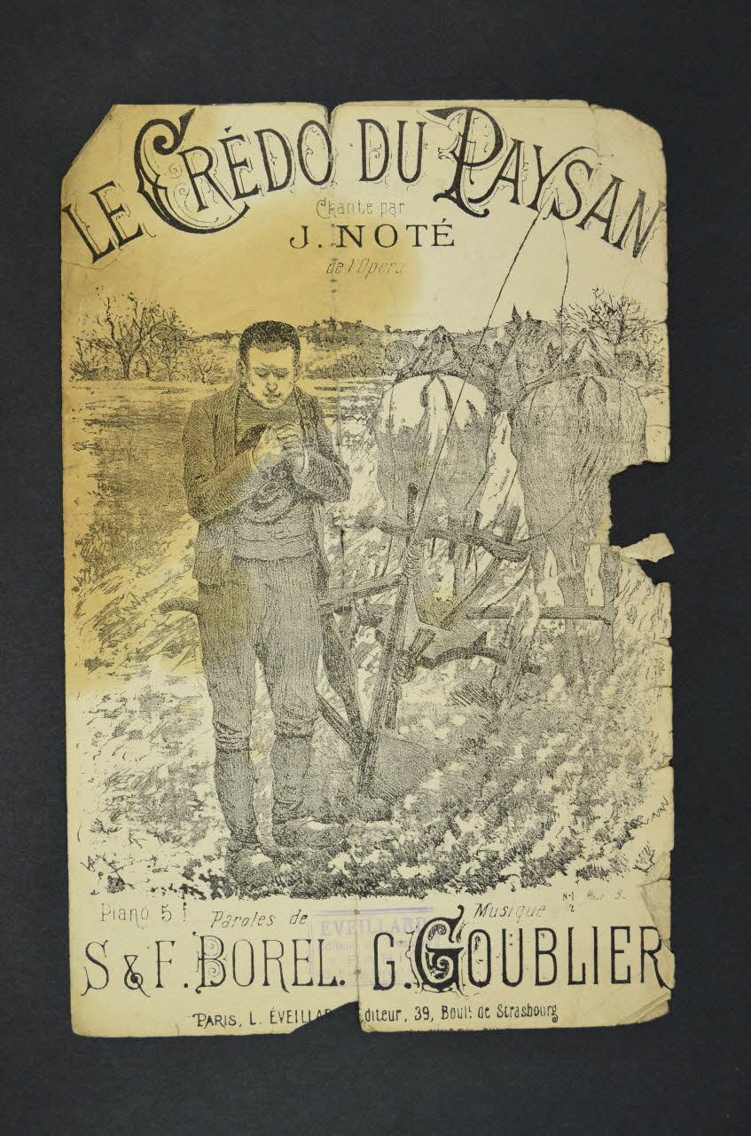 chanson petit format 1966.203.43 Photo Mucem