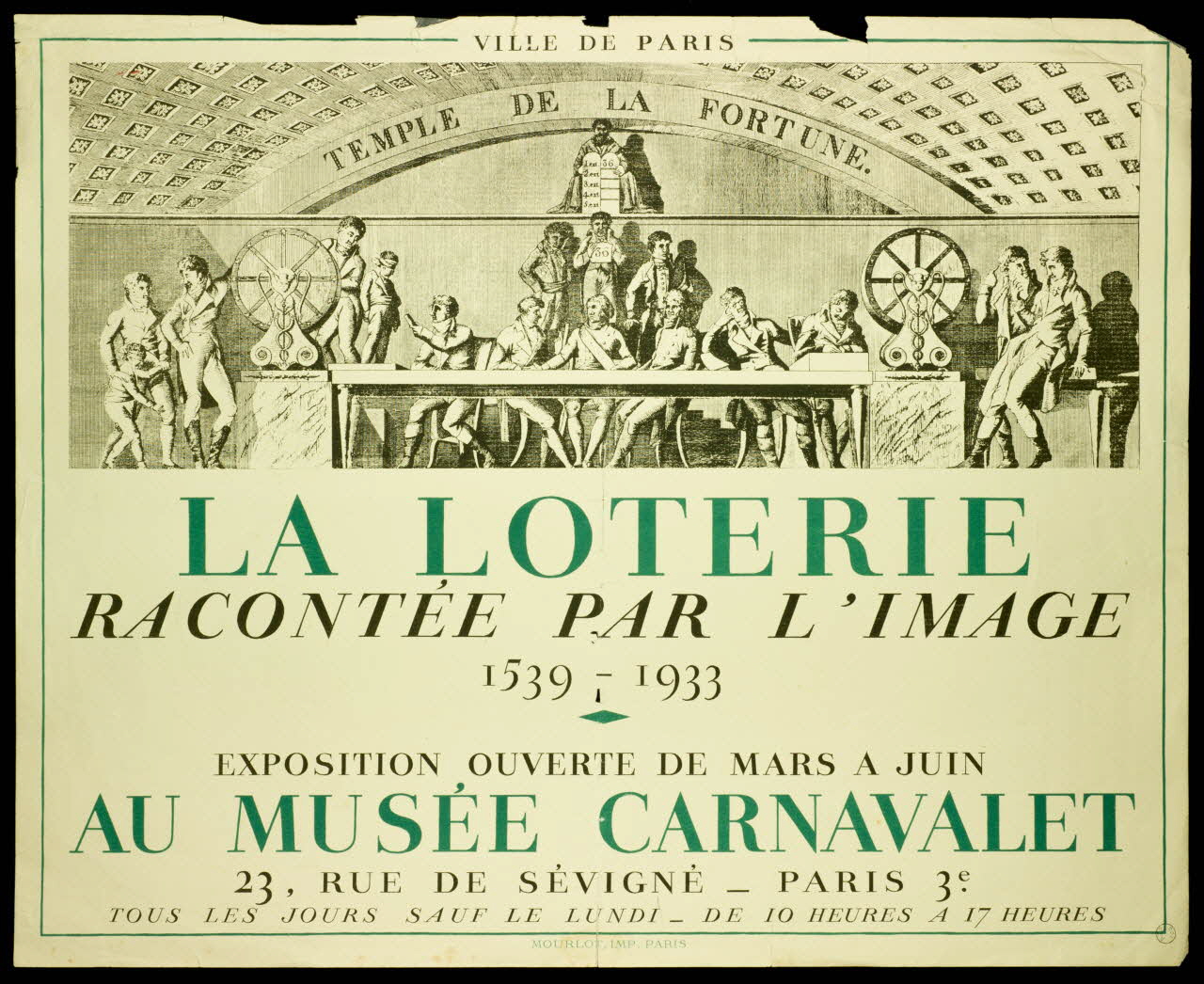 estampe LA LOTERIE 1970.83.293 Photo