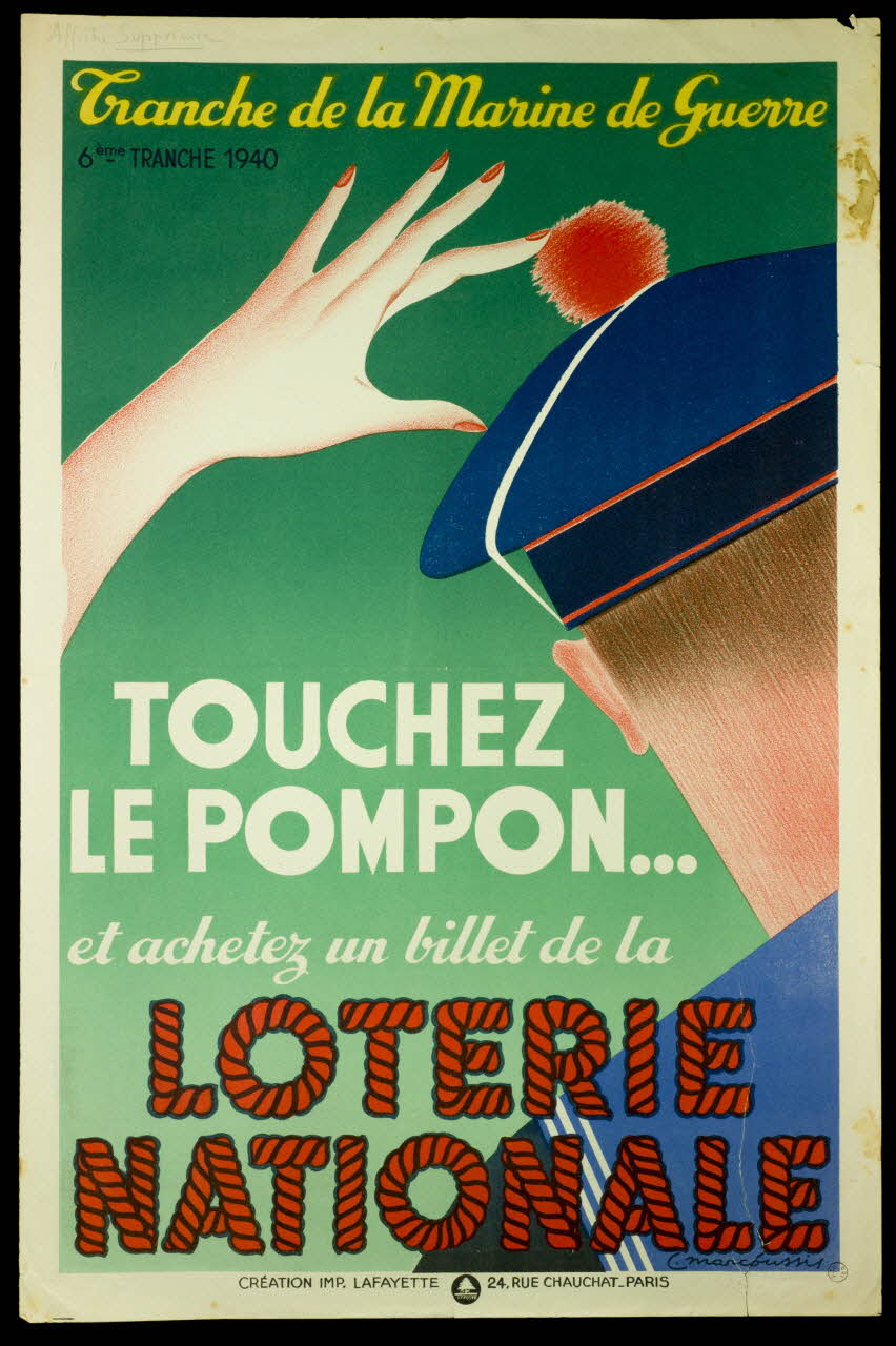 estampe TOUCHEZ  LE POMPON... 1970.83.318 Photo