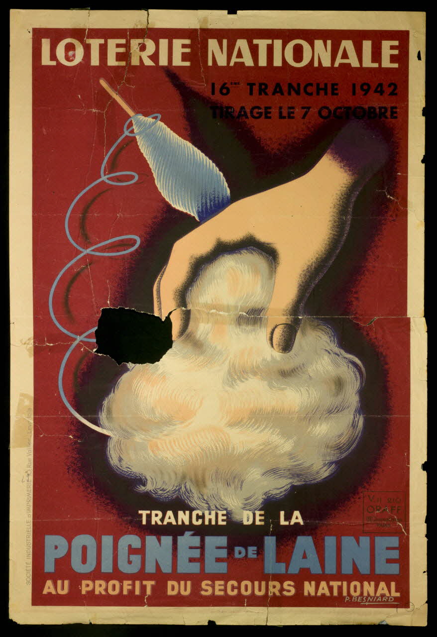 estampe LOTERIE NATIONALE 1970.83.327 Photo