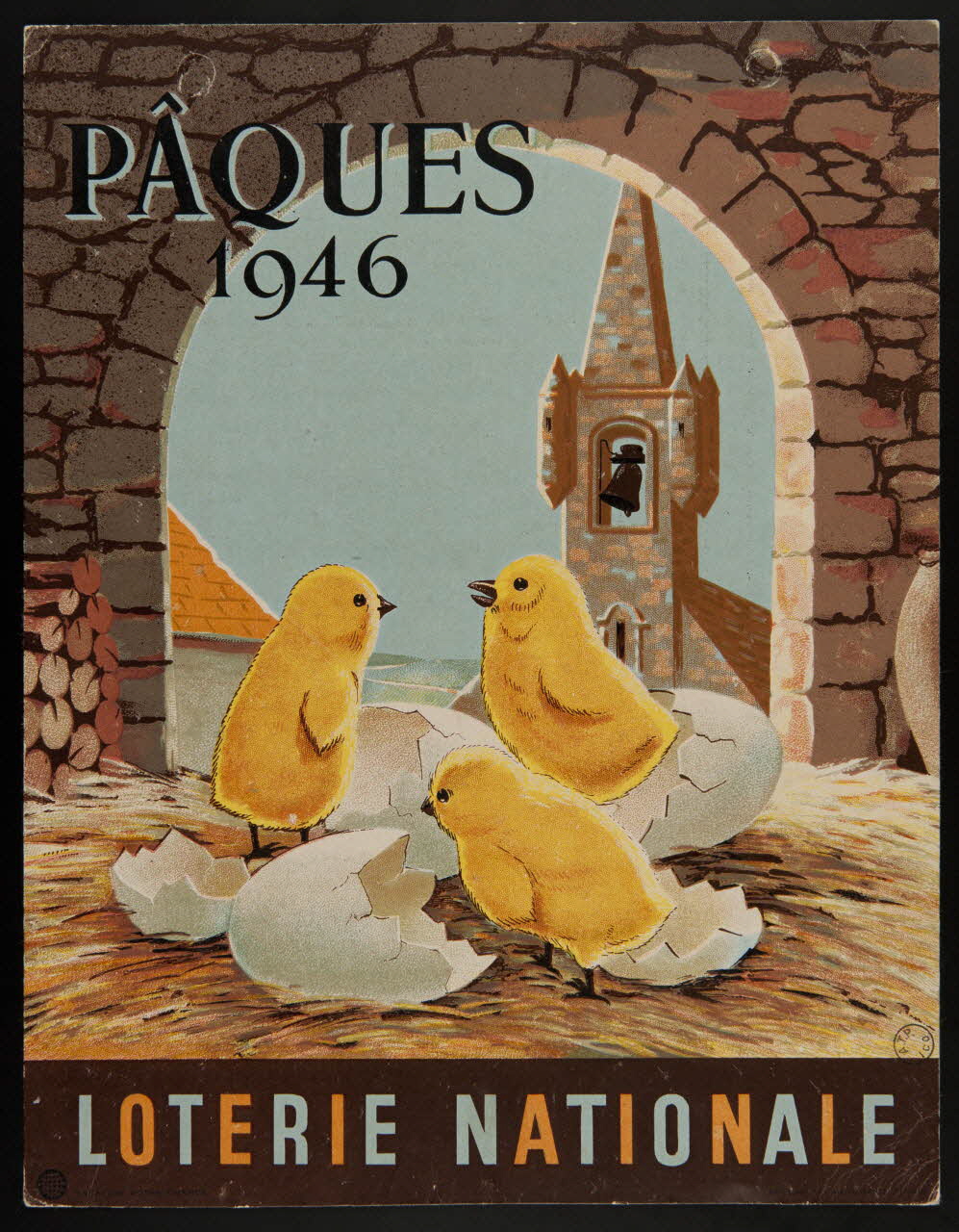 estampe PÂQUES  1946 1970.83.356 Photo