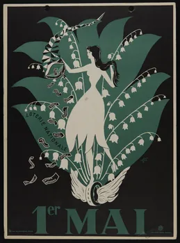 Galy Ray ; Cart. et imp. de l'isle de France ; création votre chance affiche 1er MAI Puteaux 1949 1970.83.373 Photo
