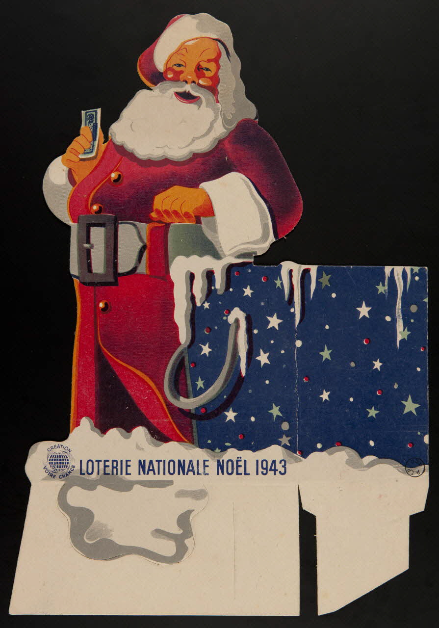 estampe LOTERIE NATIONALE NOËL 1943 1970.83.388 Photo