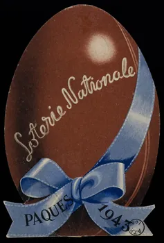 estampe Loterie Nationale  PAQUES 1943 1970.83.398 Photo