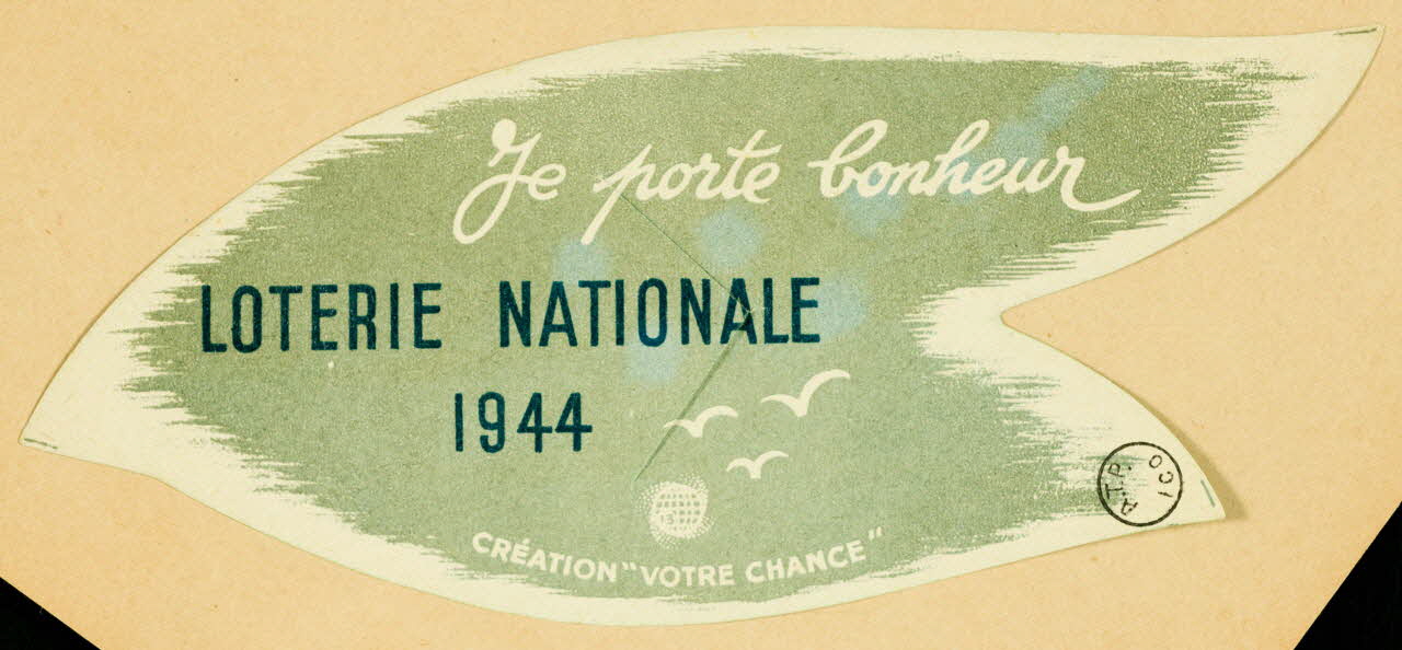 estampe Je porte bonheur 1970.83.409 Photo