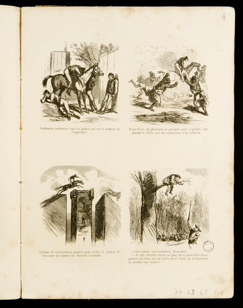 album Scènes diverses sur le thème des courses hippiques 1970.83.45.1.4 Photo