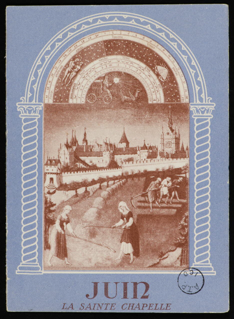 estampe JUIN  LA SAINTE CHAPELLE 1970.83.453 Photo
